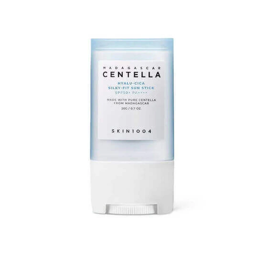 Skin1004 Мадагаскарская центелла Hyalu Cica Silky-Fit Face Sunscreen Stick SPF50+ 20gr: цены и характеристики