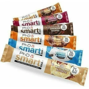 Батончик PhD Smart Bar с 20 г белка и вкусом праздничного торта 64 г