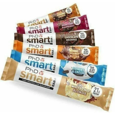 Батончик PhD Smart Bar с 20 г белка и вкусом праздничного торта 64 г: цены и характеристики
