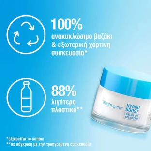 Neutrogena Hydro Boost Дневной увлажняющий крем-гель для лица с гиалуроновой кислотой 50 мл