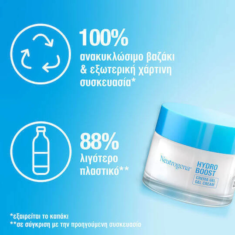 Neutrogena Hydro Boost Дневной увлажняющий крем-гель для лица с гиалуроновой кислотой 50 мл: цены и характеристики