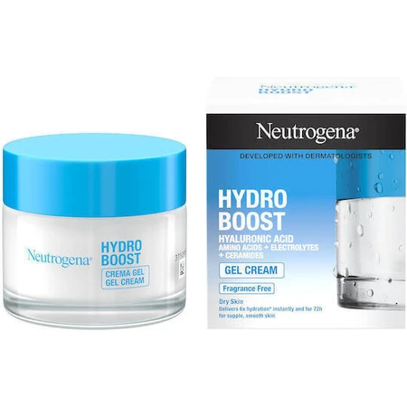 Neutrogena Hydro Boost Дневной увлажняющий крем-гель для лица с гиалуроновой кислотой 50 мл: цены и характеристики