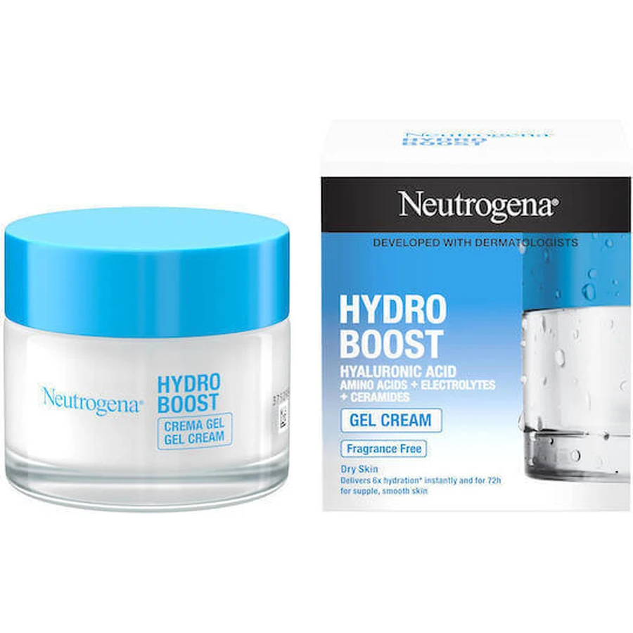 Neutrogena Hydro Boost Дневной увлажняющий крем-гель для лица с гиалуроновой кислотой 50 мл: цены и характеристики