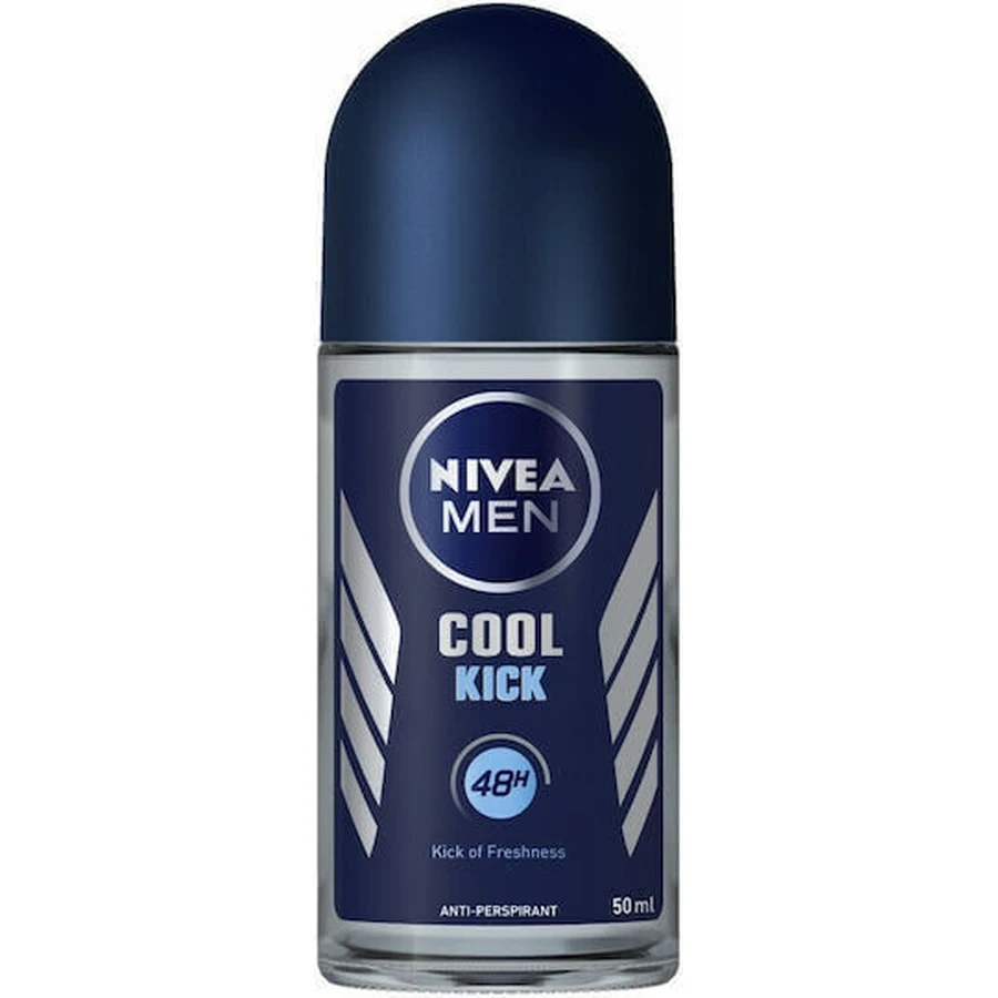 Nivea Чоловічий дезодорант-антиспірант Cool Kick Дезодорант-рулон 48 год 50мл: ціни та характеристики