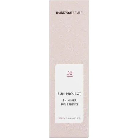 Спасибо фермеру Sun Project Shimmer Sun Essence Солнцезащитный крем для лица SPF30 40 мл: цены и характеристики