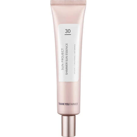Спасибо фермеру Sun Project Shimmer Sun Essence Солнцезащитный крем для лица SPF30 40 мл: цены и характеристики