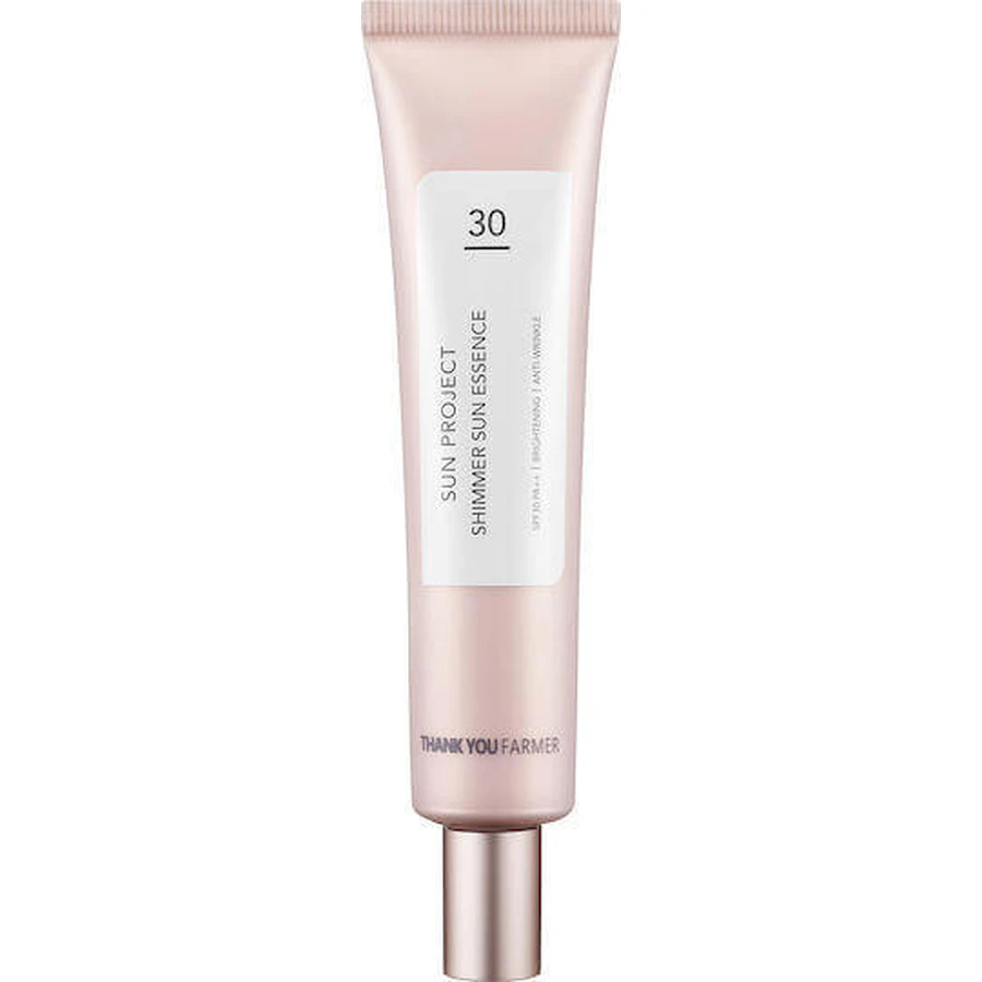 Спасибо фермеру Sun Project Shimmer Sun Essence Солнцезащитный крем для лица SPF30 40 мл: цены и характеристики