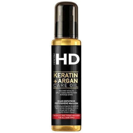 Farcom HD Keratin + Argan Care Keratin Repair Oil для волосся 100мл: ціни та характеристики