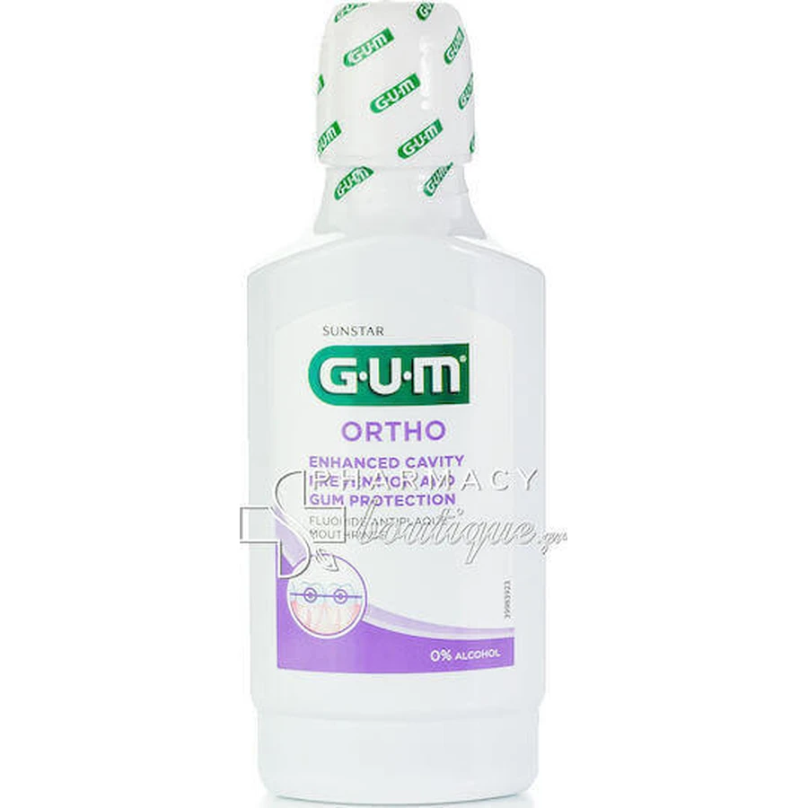 Ополаскиватель для рта GUM Ortho: цены и характеристики