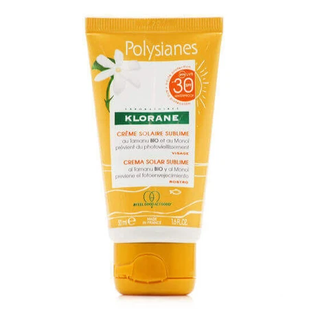 Klorane Polysianes Сонцезахисний гель для обличчя SPF30 50мл: ціни та характеристики