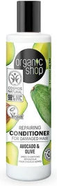 Natura Siberica Organic Shop Organic Avocado &amp; Honey Восстанавливающий/питательный кондиционер для всех типов волос 280 мл