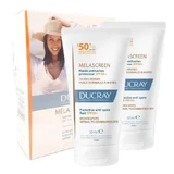 Ducray Melascreen Melascreen Водостойкий солнцезащитный крем для лица SPF50 для нормальной и комбинированной кожи 2х50 мл