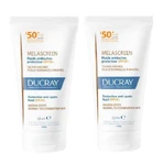 Ducray Melascreen Melascreen Водостойкий солнцезащитный крем для лица SPF50 для нормальной и комбинированной кожи 2х50 мл: цены и характеристики