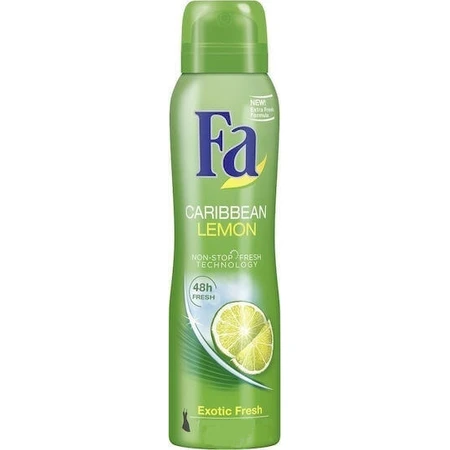 Fa Caribbean Lemons Exotic Lemons Exotic Fresh 48h Deodorant 48h Spray 150ml: цены и характеристики