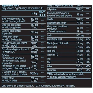 Biotech USA Black Burn зі смаком дині 210гр