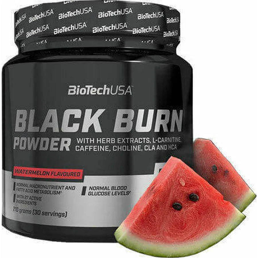 Biotech USA Black Burn зі смаком дині 210гр: ціни та характеристики