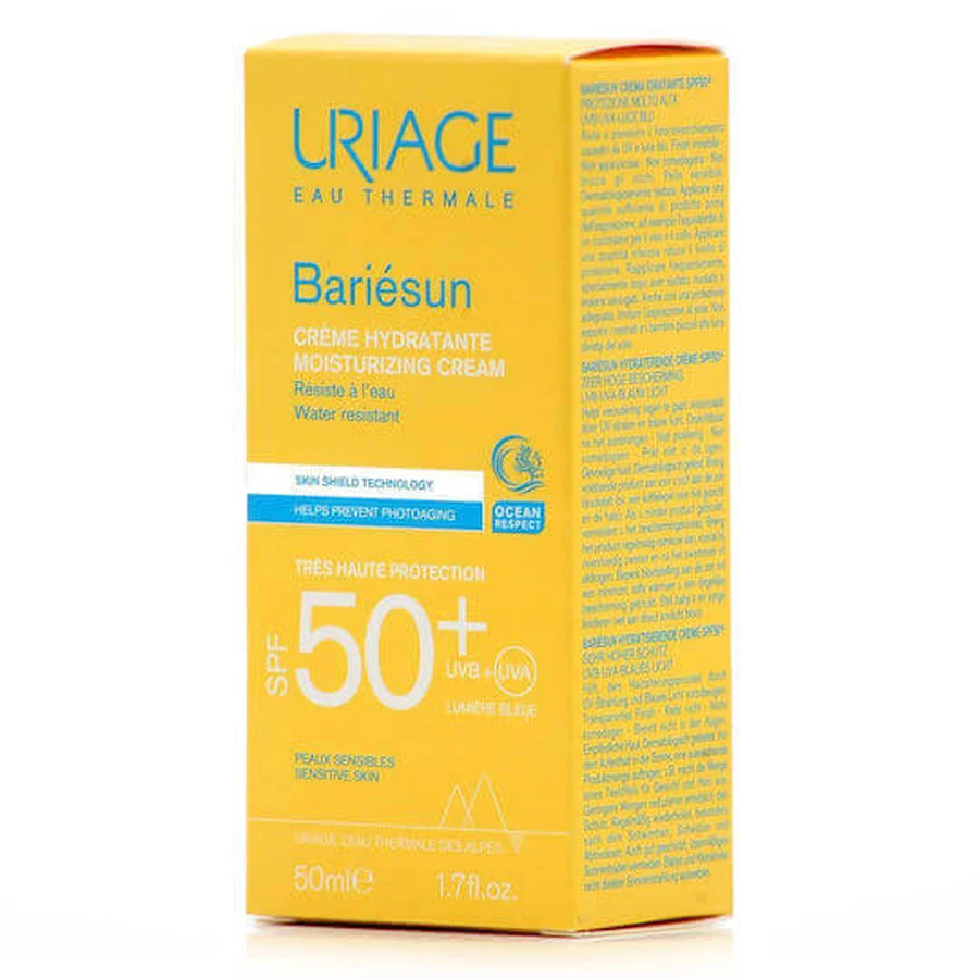Uriage Bariesun Водостойкий солнцезащитный крем для лица SPF50+ для чувствительной кожи 50 мл: цены и характеристики