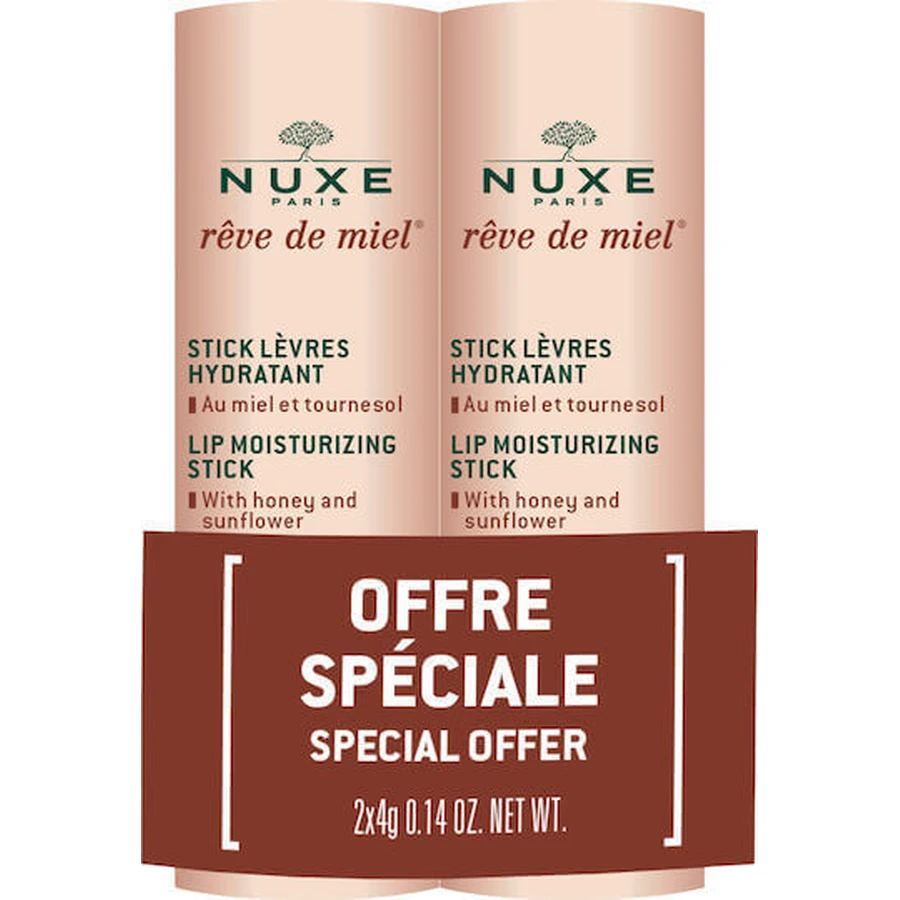 Зволожуючий бальзам для губ Nuxe Reve de Miel Moisturising Set 8 гр: ціни та характеристики