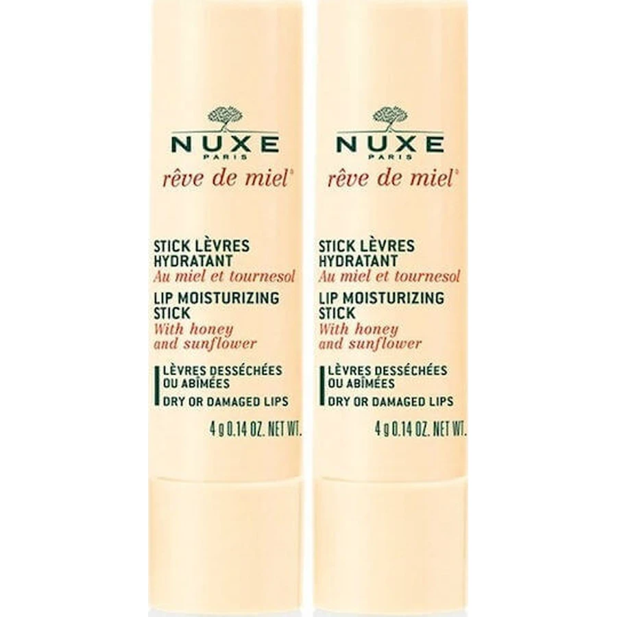Зволожуючий бальзам для губ Nuxe Reve de Miel Moisturising Set 8 гр: ціни та характеристики