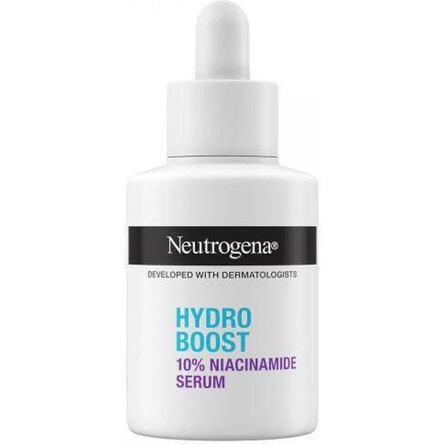 Зволожуюча сироватка для обличчя Neutrogena Hydro Boost з ніацинамідом 30 мл: ціни та характеристики