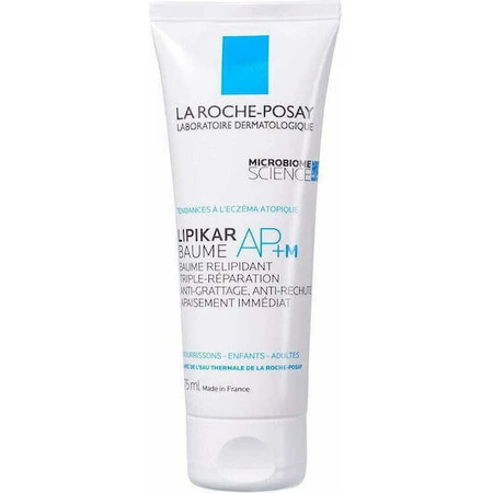 La Roche Posay Lipikar Baume AP+M Зволожуючий регенеруючий бальзам для атопічної шкіри 75мл: ціни та характеристики