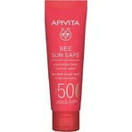Apivita Bee Sun Safe Hydra Fresh Hydra Fresh Водостійкий сонцезахисний гель для обличчя SPF50 з пігментом 50 мл: ціни та характеристики
