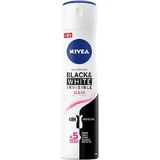 Nivea Nivea Чорно-білий дезодорант-антиперспірант Invisible Invisible Original Швидковисихаючий дезодорант-антиперспірант 48 год Спрей 150мл