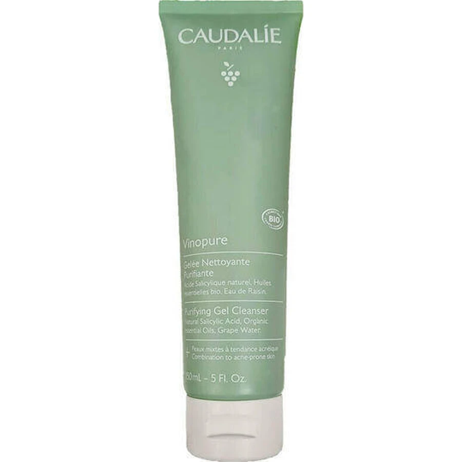 Caudalie Vinopure Гель для обличчя для шкіри, схильної до акне 150 мл: ціни та характеристики