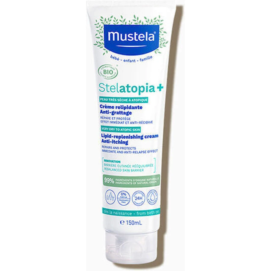 Mustela Увлажняющий крем для тела для атопичной кожи 150 мл: цены и характеристики