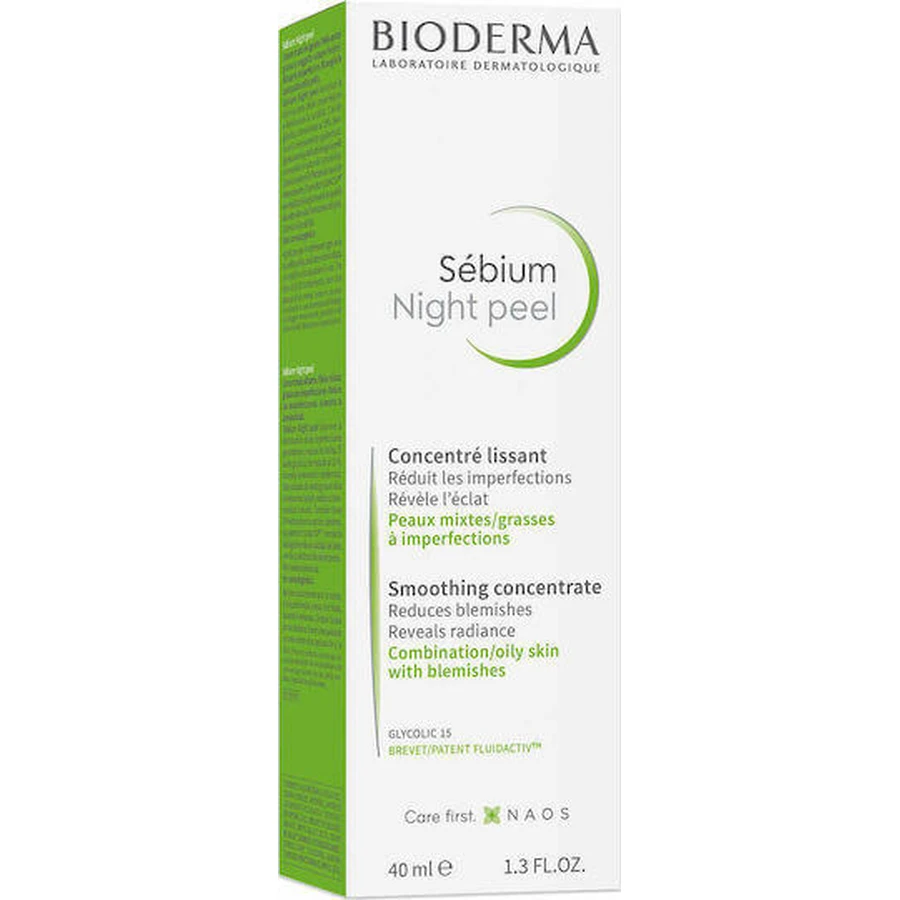 Bioderma Sebium Ночной пилинг для лица 40 мл: цены и характеристики