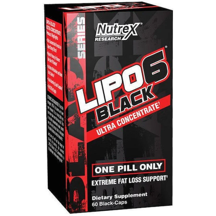Nutrex Lipo 6 Black Ultra Concentrate с неароматизированным вкусом 60 капс: цены и характеристики