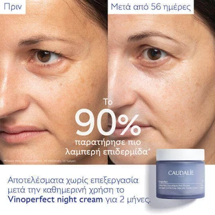 Caudalie Vinoperfect Vinoperfect Dark Spot Glycolic Night Cream Refill Anti-Ageing, Pigmentation Spots and Brightening Night Face Cream 50ml