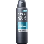 Dove Men+Care Чистий Комфорт Сухий Дезодорант 48 год Спрей 150мл: ціни та характеристики