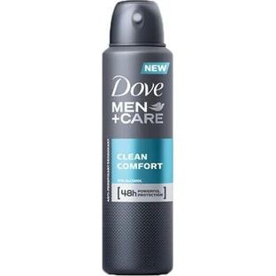 Dove Men+Care Чистий Комфорт Сухий Дезодорант 48 год Спрей 150мл