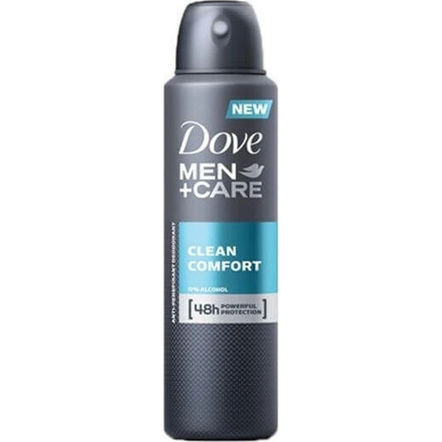 Dove Men+Care Чистий Комфорт Сухий Дезодорант 48 год Спрей 150мл: ціни та характеристики