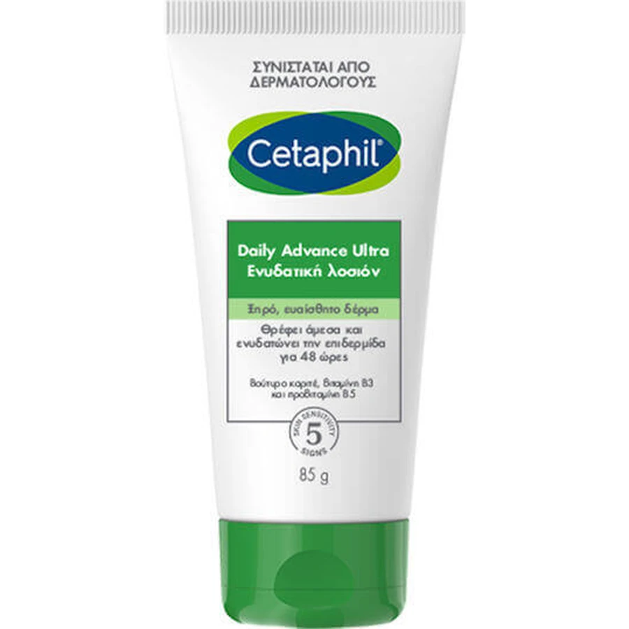 Cetaphil Daily Advance Ультразволожуючий крем для обличчя 48 годин з пантенолом 85 мл: ціни та характеристики