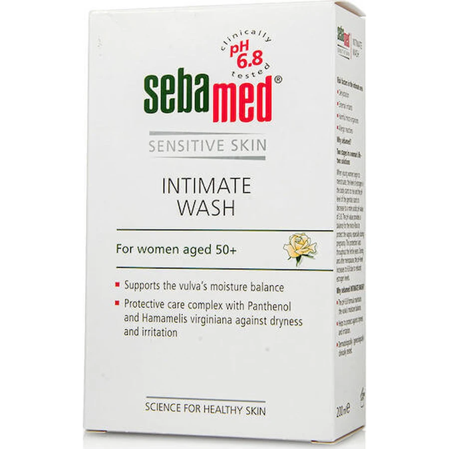 Sebamed Засіб для інтимної гігієни для чутливої шкіри 50+ Рідкий 200мл: ціни та характеристики