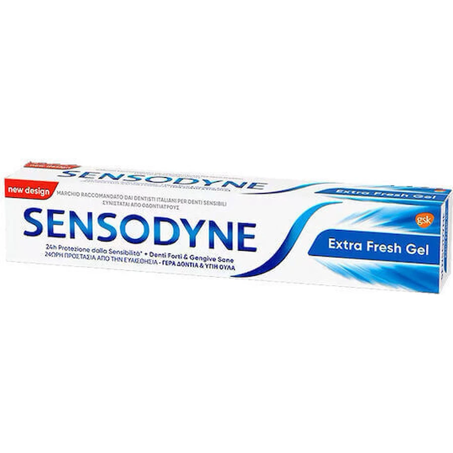 Зубна паста Sensodyne Extra Fresh для чутливих зубів 75мл: ціни та характеристики