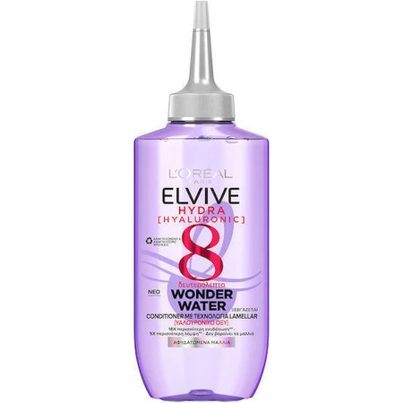 L'Oreal Paris Elvive Hydra Hydra Гіалуронова чудо-вода зволожуючий кондиціонер для всіх типів волосся 200 мл: ціни та характеристики