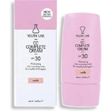 Лаборатория Молодости. Complete CC Vanilla Light Ванильный легкий дневной крем для лица с SPF30 для увлажнения, устранения пятен и покраснений с ниацинамидом 40 мл