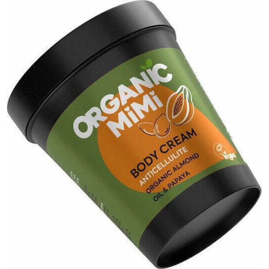 Зволожуючий крем для тіла Organic Mimi з мигдалем і папайєю для сухої/дуже сухої шкіри 200 мл: ціни та характеристики