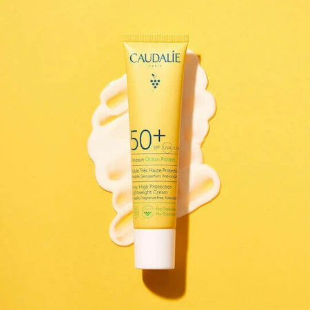 Сонцезахисний крем для обличчя Caudalie Vinosun Ocean Protect SPF50 40 мл: ціни та характеристики
