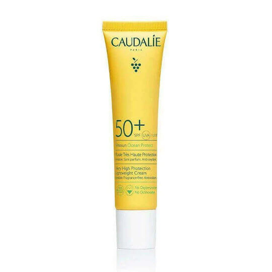 Сонцезахисний крем для обличчя Caudalie Vinosun Ocean Protect SPF50 40 мл: ціни та характеристики