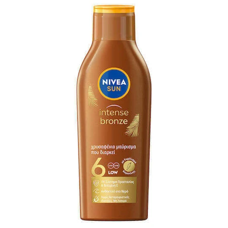 Nivea Каротиновий лосьйон Водостійкий сонцезахисний лосьйон для тіла SPF6 200 мл: ціни та характеристики