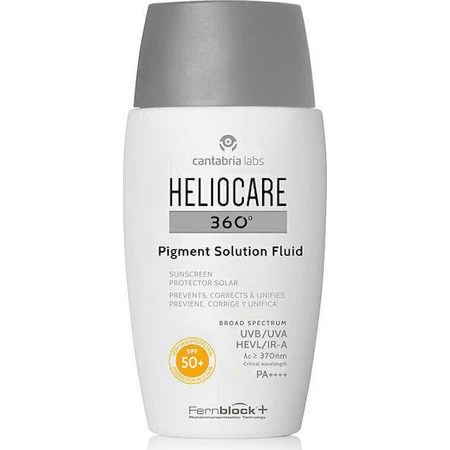Heliocare 360 Pigment Solution Fluid Sun Protection Body Cream SPF50 50ml: цены и характеристики