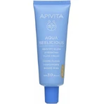 Apivita Aqua Beelicious Зволожуючий тонований денний зволожуючий крем з SPF30 та пантенолом 24 години для обличчя 40 мл: ціни та характеристики