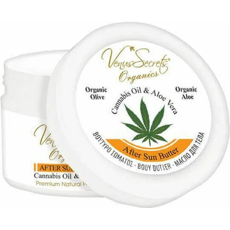 Venus Secrets Cannabis Oil & Aloe Vera After Beach Body Cream With Shea Butter & Aloe Vera 125ml: цены и характеристики