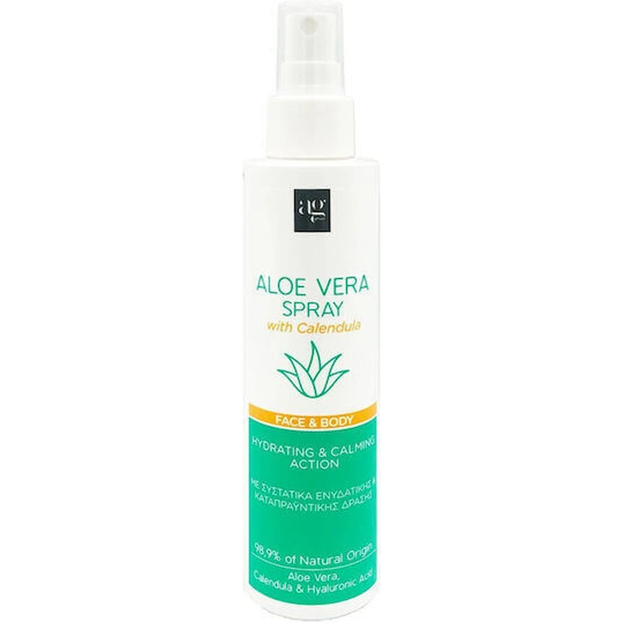 Ag Pharm After Beach Lotion Лосьйон для обличчя та тіла з чорнобривцями та алое вера в спреї 150 мл: ціни та характеристики