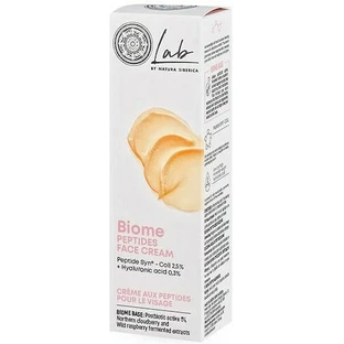 Зволожуючий крем для обличчя Natura Siberica Lab Biome Peptide 24h з гіалуроновою кислотою та пептидами 50мл