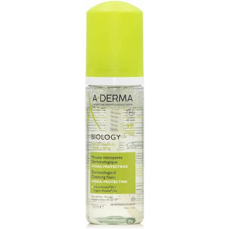 A-Derma Biology Гідрозахисна пінка для вмивання обличчя 150 мл: ціни та характеристики